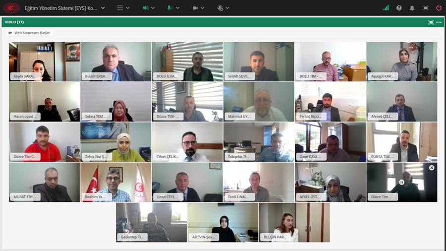 Eğitim Yönetim Sistemi (EYS) Koordinatörler Eğitimi Sona Erdi