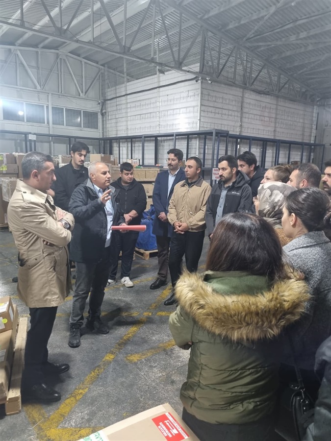 Esenboğa Gümrük Müdürlüğünde Uygulamalı Eğitim Yapıldı