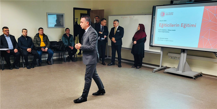 Eğiticilerin Eğitimi Programı Tamamlandı