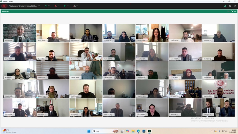 Yenilenmiş Ürünlerin Satışı Hakkında Yönetmelik Eğitimi Sona Erdi