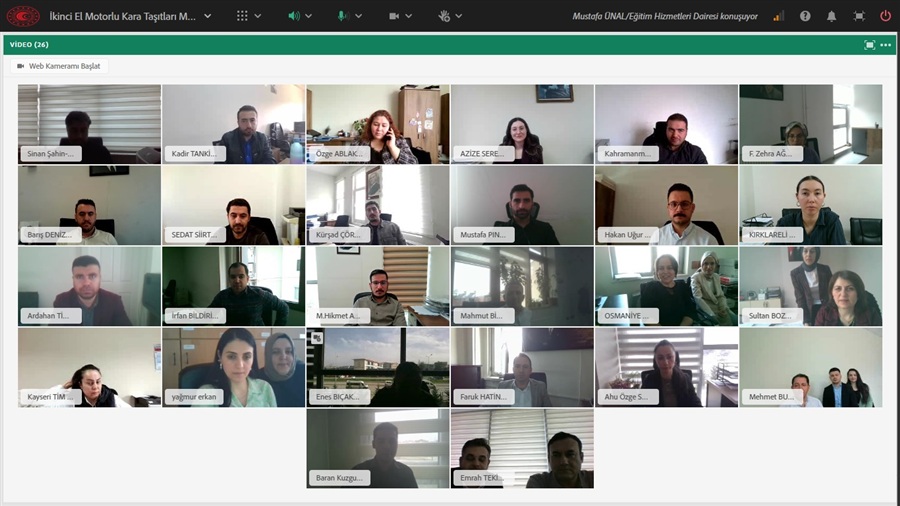 İkinci El Motorlu Kara Taşıtları Mevzuatı, Yetki Belgesi Başvuru Şartları ve İstenilen Belgeler Eğitimi Yapıldı