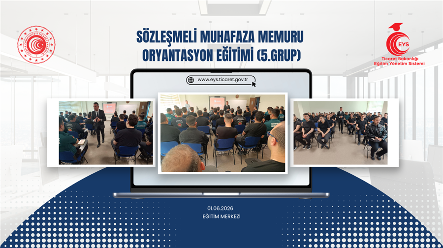 Sözleşmeli Muhafaza Memuru Oryantasyon Eğitimi Başladı ( 2026- 5. Grup)